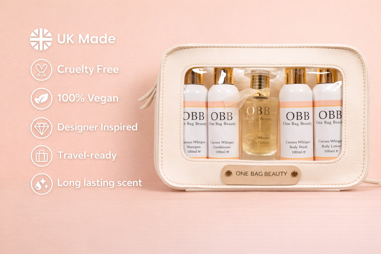 Cannes Whisper Signature Travel Set Inspired by Coco Mademoiselle