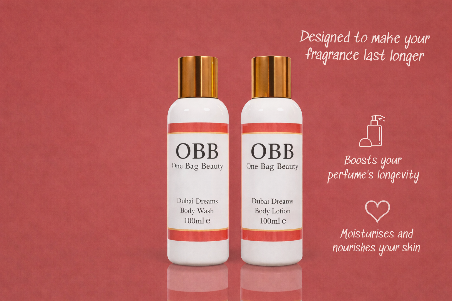 Dubai Dreams Signature Travel Set Inspired by Baccarat Rouge